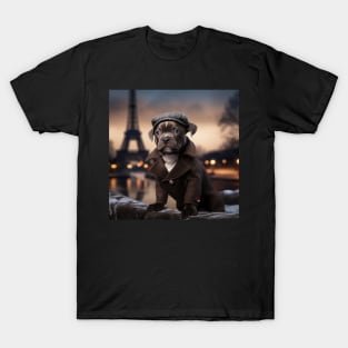 Staffy In Paris T-Shirt